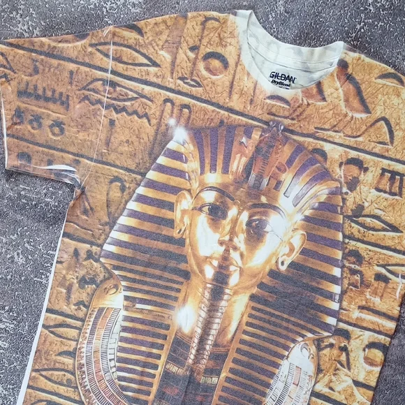 Gildan Pharaoh Graphic T-Shirt AOP - Picture 5 of 6